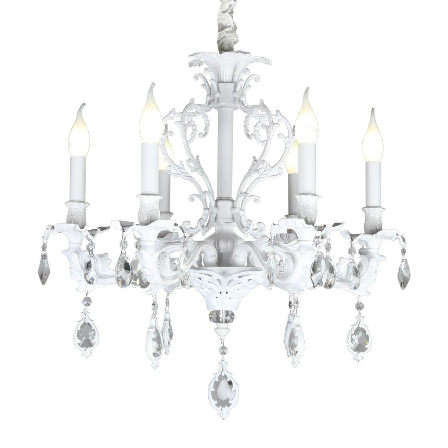 Подвесная люстра Senis OML-74713-06 Omnilux E14 Классический, Барокко