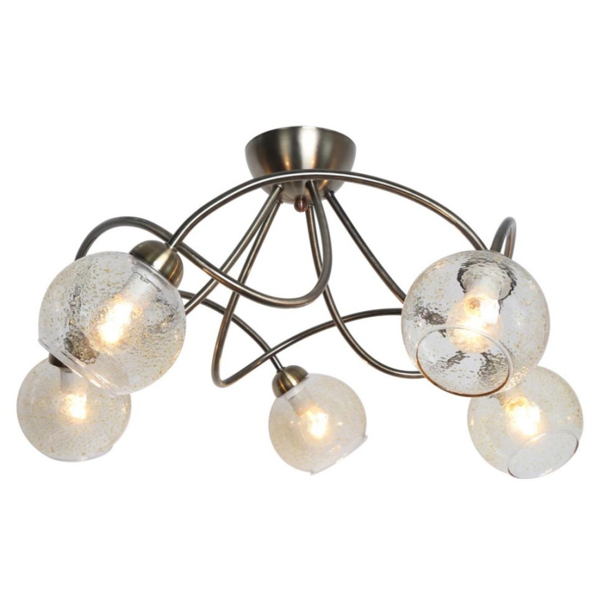 Потолочная люстра Brunate OML-57007-05 Omnilux E14 Модерн