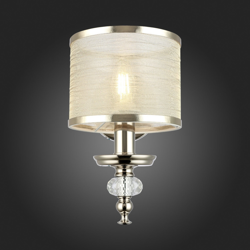 SL1750.101.01 Светильник настенный ST-Luce Никель/Золотистый E14 1*40W CORESIA ST LUCE