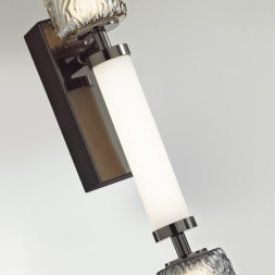 Настенный светильник ODEON LIGHT EXCLUSIVE 5427/13WL KLIFF LED 13W черный хром/белый/дымчатый/коньячный модерн