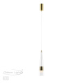Подвес ODEON LIGHT 5043/12L LUMP модерн глянц.золото/прозрачный 12Вт
