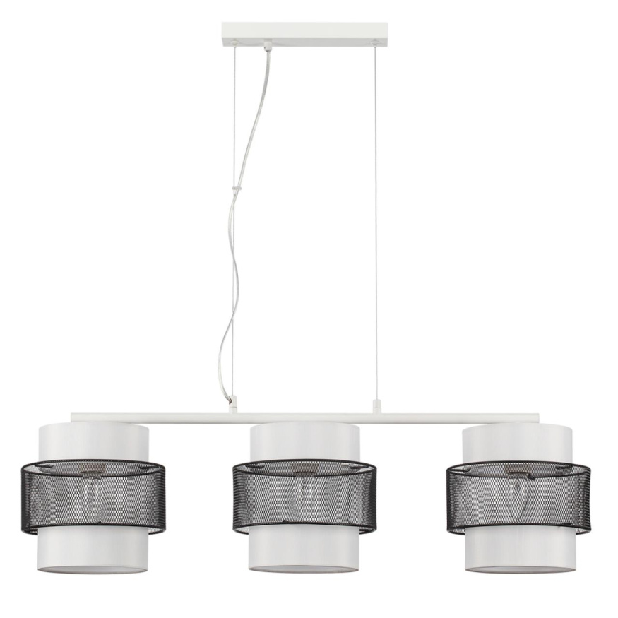 Подвес LUMION 8002/3A ANIMAISA модерн черный, белый 3x60W
