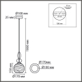 Подвес Lumion  Walma 8300/1A