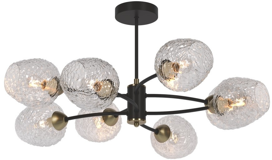 Потолочная люстра Pavarolo OML-67807-08 Omnilux E27 Модерн