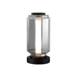 Настольная лампа ODEON LIGHT EXCLUSIVE 5408/10TL JAM LED 10W черный/дымчатый хай-тек