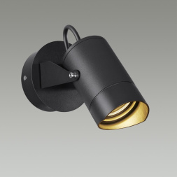 Уличный светильник ODEON LIGHT 6647/10GL3 STIMA черный/металл 10W