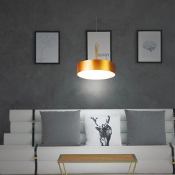 Светильник встраиваемый светодиодный NOVOTECH 358766 PROMETA лофт, минимализм, хай-тек, ар деко матовое золото 30W