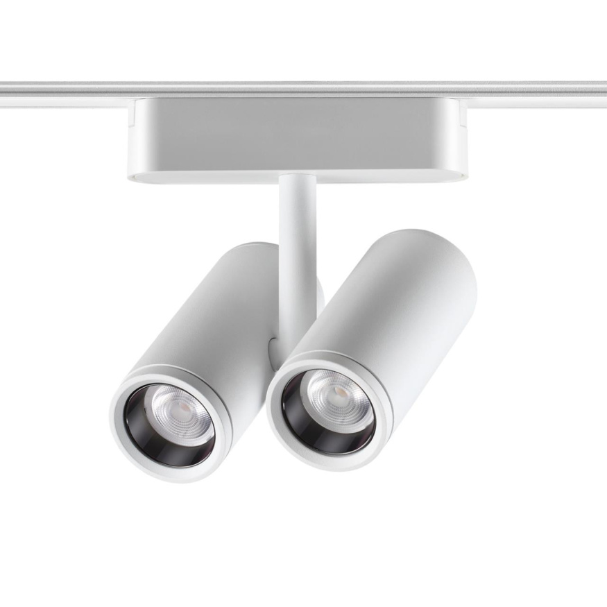 Трековый светильник для низковольтного шинопровода NOVOTECH 359275 SMAL в скандинавском стиле белый 16Вт