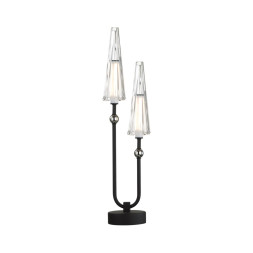 Настольная лампа ODEON LIGHT EXCLUSIVE 5429/10TL FUNGO LED 10W черный/прозрачный хай-тек