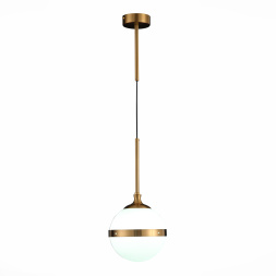 SL1157.303.01 Подвес ST-Luce Бронза/Белый E14 1*40W ARBE ST LUCE