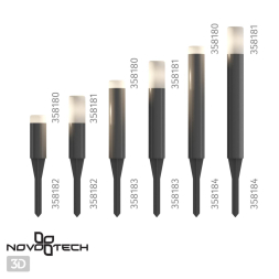 Уличный фасадный светильник NOVOTECH NOKTA 358181