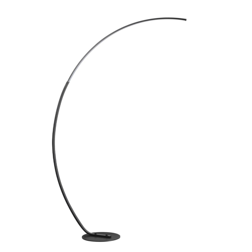 Торшер LUMION 5676/21FL WES минимализм черный 21W