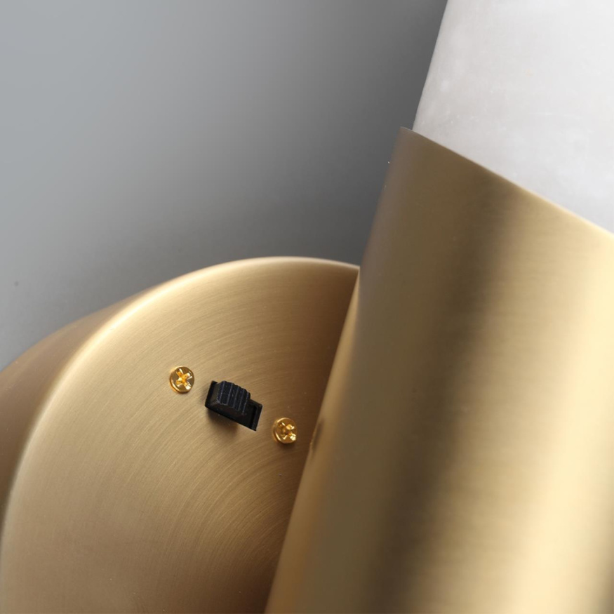 Настенный светильник ODEON LIGHT 6672/12WL MARBELLA модерн античная бронза/белый 12Вт