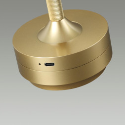 Настольная лампа ODEON LIGHT 5033/6TL TET-A-TET LED 6W матовый золотой модерн