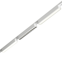 Трековый светильник для низковольтного шинопровода NOVOTECH 359243 SMAL лофт, минимализм, хай-тек белый 12Вт