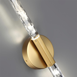 Настенный светильник ODEON LIGHT 6679/6WL ALETTA модерн античная бронза/прозрачный 6Вт