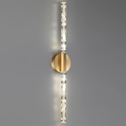 Настенный светильник ODEON LIGHT 6679/6WL ALETTA модерн античная бронза/прозрачный 6Вт