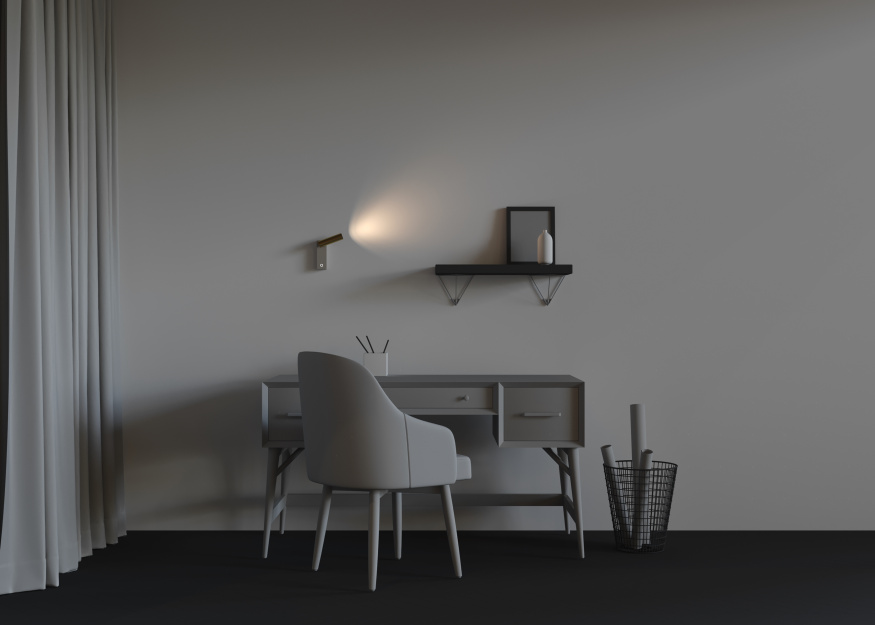 Настенный светильник (бра) Technical C078WL-L3WBS3K