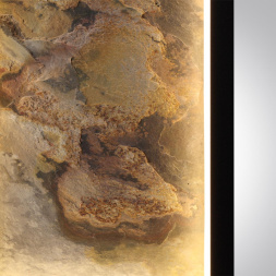 Настенные ODEON LIGHT 5078/30WL STOFLAKE модерн матовый черный/серо-бежевый 30W