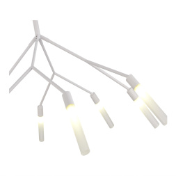 SLE1129-503-08 Светильник подвесной Белый/Белый G9 8*5W KAITO EVOLUCE