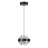 Подвесной светильник ODEON LIGHT 5031/6L KLOT LED 6 черный/прозрачный модерн