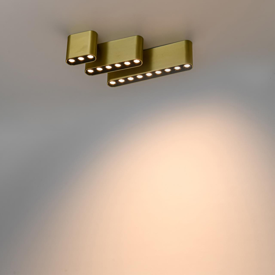 Потолочный ODEON LIGHT 7093/8CL SMALL хай-тек, минимализм бронзовый 8Вт