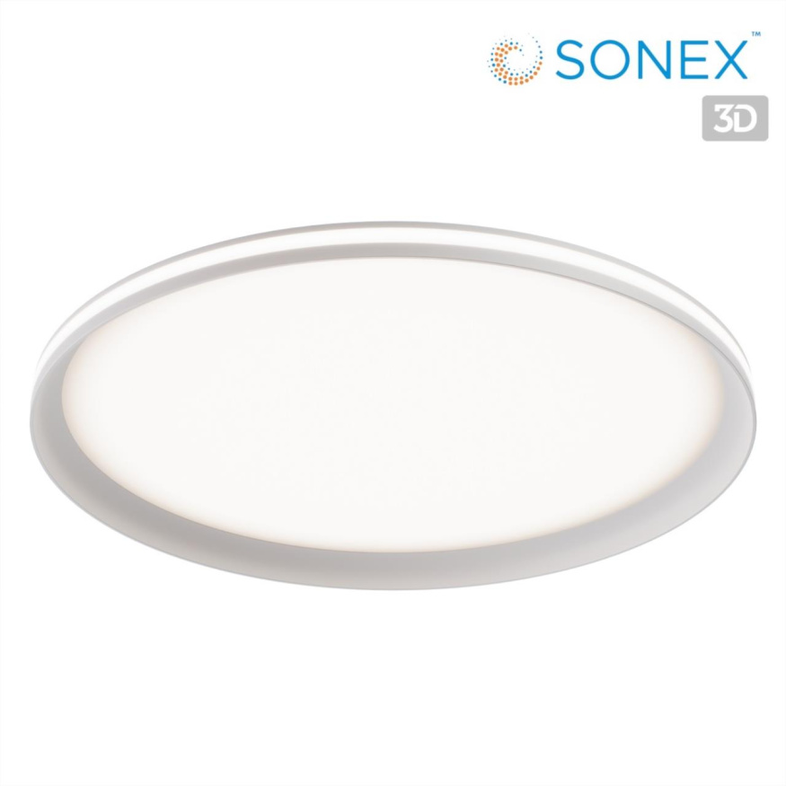 Потолочный светильник SONEX 7749/80L BETA минимализм белый 80W
