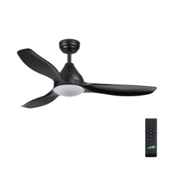 Потолочный светильник-вентилятор SONEX 7701/24L STORM модерн белый/черный 24W