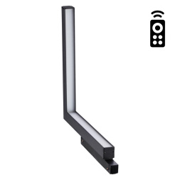 Трековый светильник для низковольного шинопровода диммируемый со сменой цветовой температуры NOVOTECH 358915 FLUM черный 24W