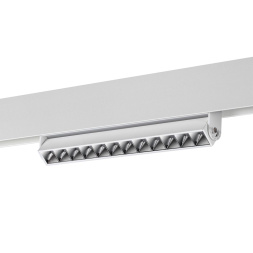 Трековый светильник для низковольного шинопровода NOVOTECH 358542 FLUM лофт, минимализм, хай-тек белый 12Вт