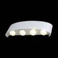 SL089.501.08 Светильник уличный настенный ST-Luce Белый кварцевый LED 8*1W 4000K BISELLO ST LUCE