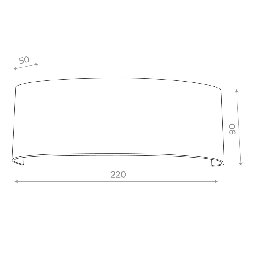 SL089.501.08 Светильник уличный настенный ST-Luce Белый кварцевый LED 8*1W 4000K BISELLO ST LUCE