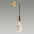 Настенный светильник ODEON LIGHT 4372/5WL LIA LED 1*5W античная бронза классический