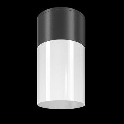 Потолочный светильник уличный Willis O418CL-01B Maytoni E27 Хай-Тек, Минимализм