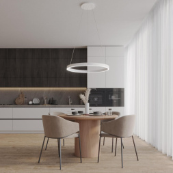 Светильник подвесной диммируемый со сменой цветовой температуры NOVOTECH 359449 SOTTO белый 50W вниз +12W вверх