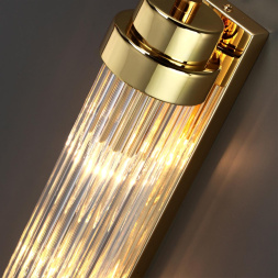 Настенный светильник ODEON LIGHT 4822/2W LORDI в классическом стиле золотой/прозрачный 2x40W