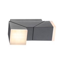 Ландшафтный настенный светильник NOVOTECH 357829 KAIMAS лофт, минимализм, хай-тек темно-серый 12Вт