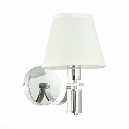 SLE111301-01 Светильник настенный Хром/Белый E14 1*40W MONZA EVOLUCE