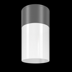 Потолочный светильник уличный Willis O418CL-01GR Maytoni E27 Хай-Тек, Минимализм