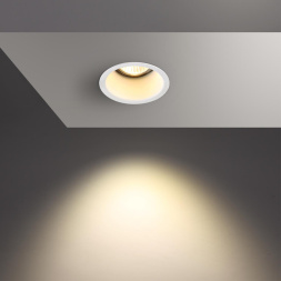 Встраиваемый светильник NOVOTECH 370446 BUTT хай-тек белый 50W