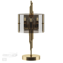 Интерьерная настольная лампа Margaret 4895/2T Odeon Light E27 Арт-Деко