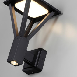 Настенный светильник ODEON LIGHT 6655/15WL BEARITZ LED 15W черный Современный