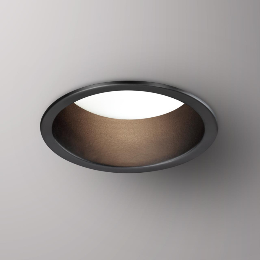 Светильник встраиваемый светодиодный NOVOTECH 359233 TRAN лофт, минимализм, хай-тек черный 6Вт