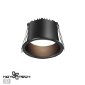 Светильник встраиваемый светодиодный NOVOTECH 359233 TRAN лофт, минимализм, хай-тек черный 6Вт