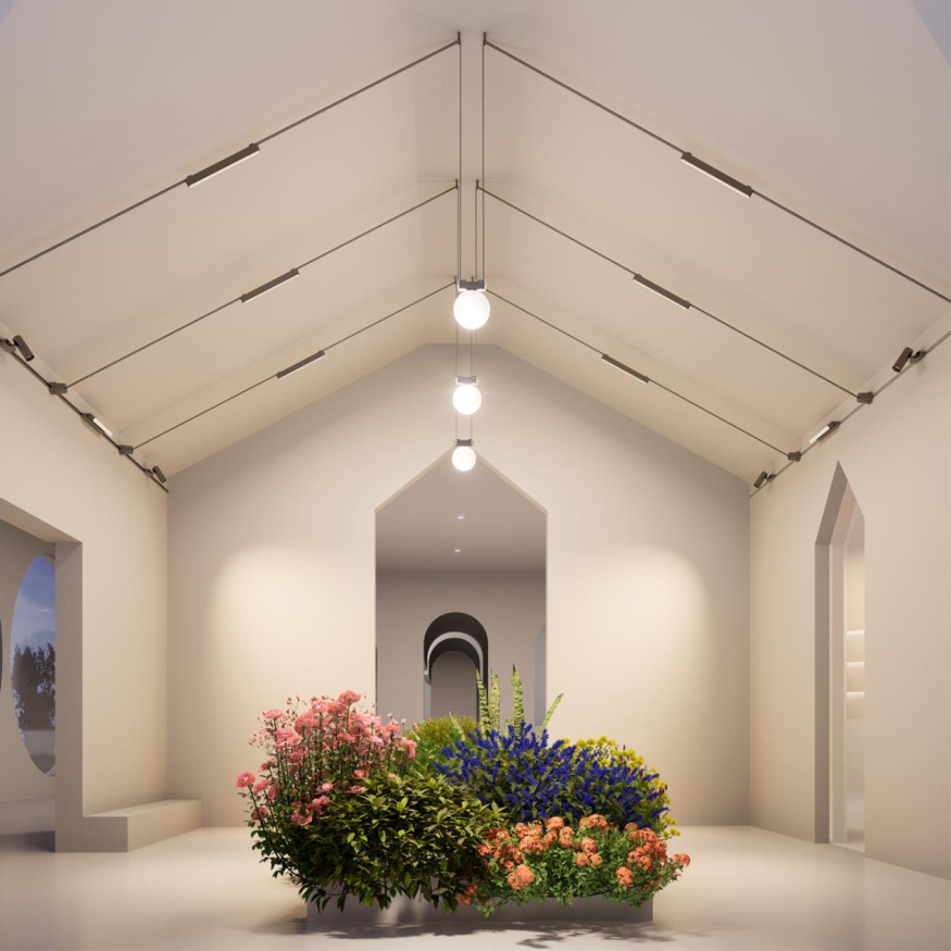 Трековый смарт-светильник для низковольтного шинопровода с двумя режимами работы NOVOTECH 359458 EASY черный 6Вт