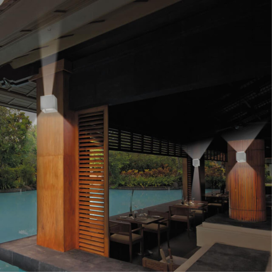 Светильник ландшафтный светодиодный NOVOTECH 357518 CALLE лофт, минимализм, хай-тек белый 6Вт