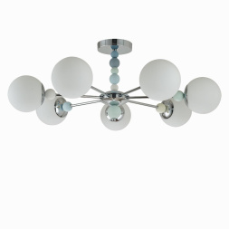 Люстра потолочная LUMION 6525/7C SUNDAY модерн хром 7x40W