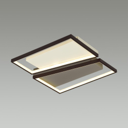 Люстра потолочная LUMION 5242/72CL TARO модерн белый, черный, серый 72W