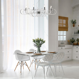 Подвесная люстра Atlanta MOD051PL-09TR Maytoni E14 2400-2800K Классический