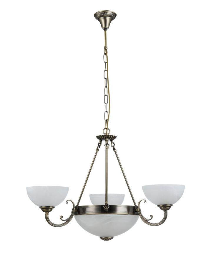 Подвесная люстра Herbert FR2012-PL-06-BZ Freya E27 Классический, Ампир